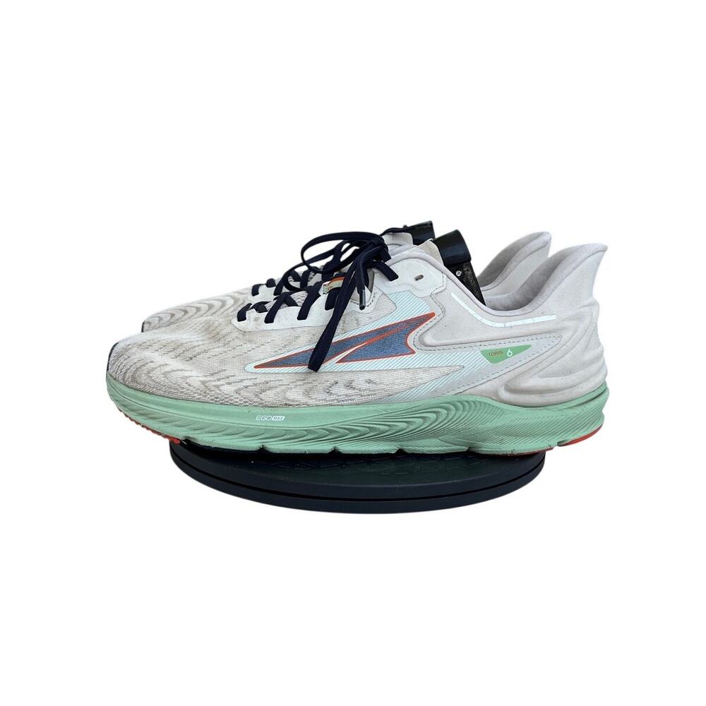 Mens Altra Torin 6 Athletic Road Running Shoes Size 13 Gray Green